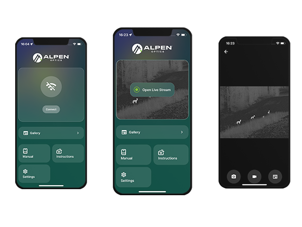 Alpen Optics Mobile App - Livestream